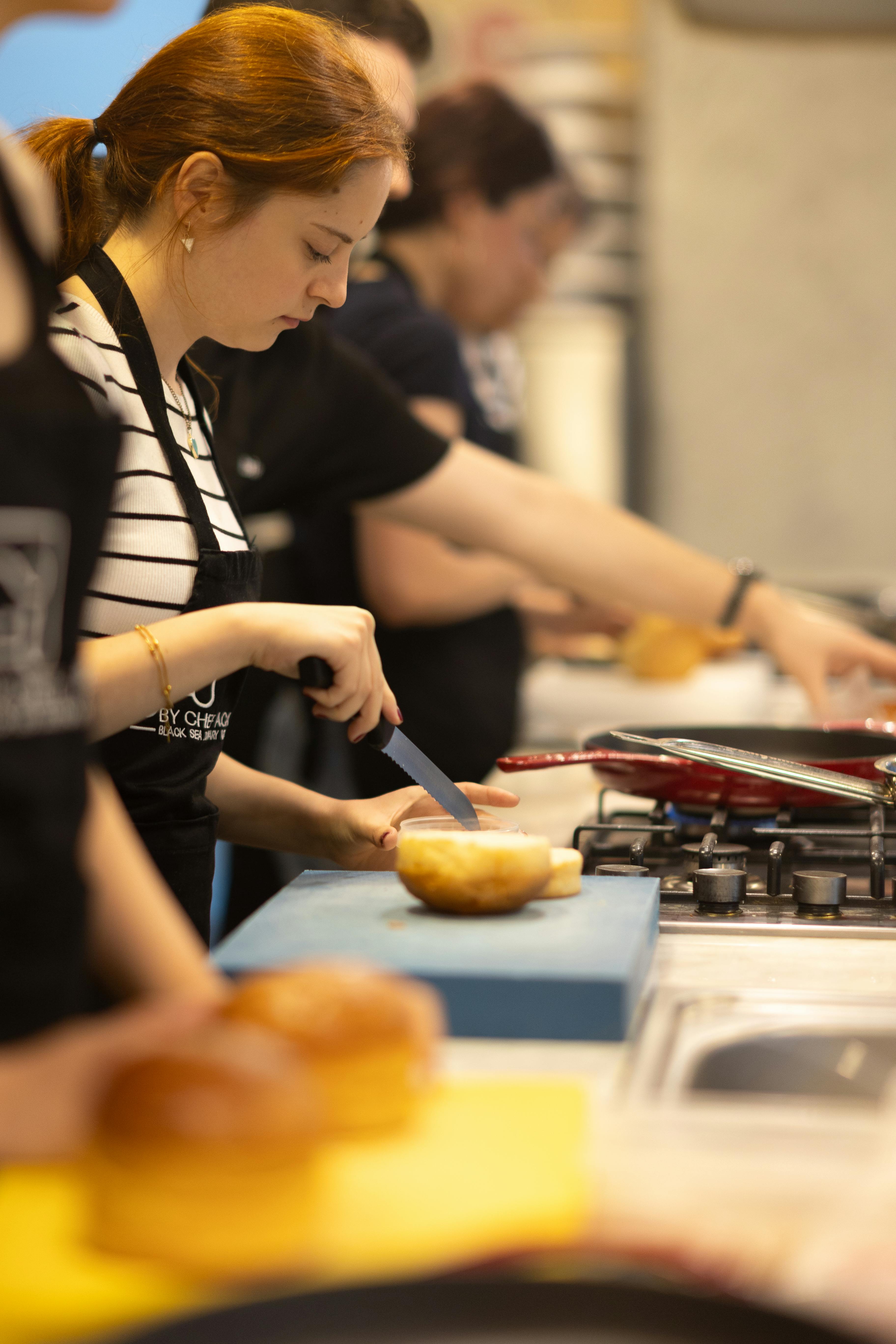 Team cooking class