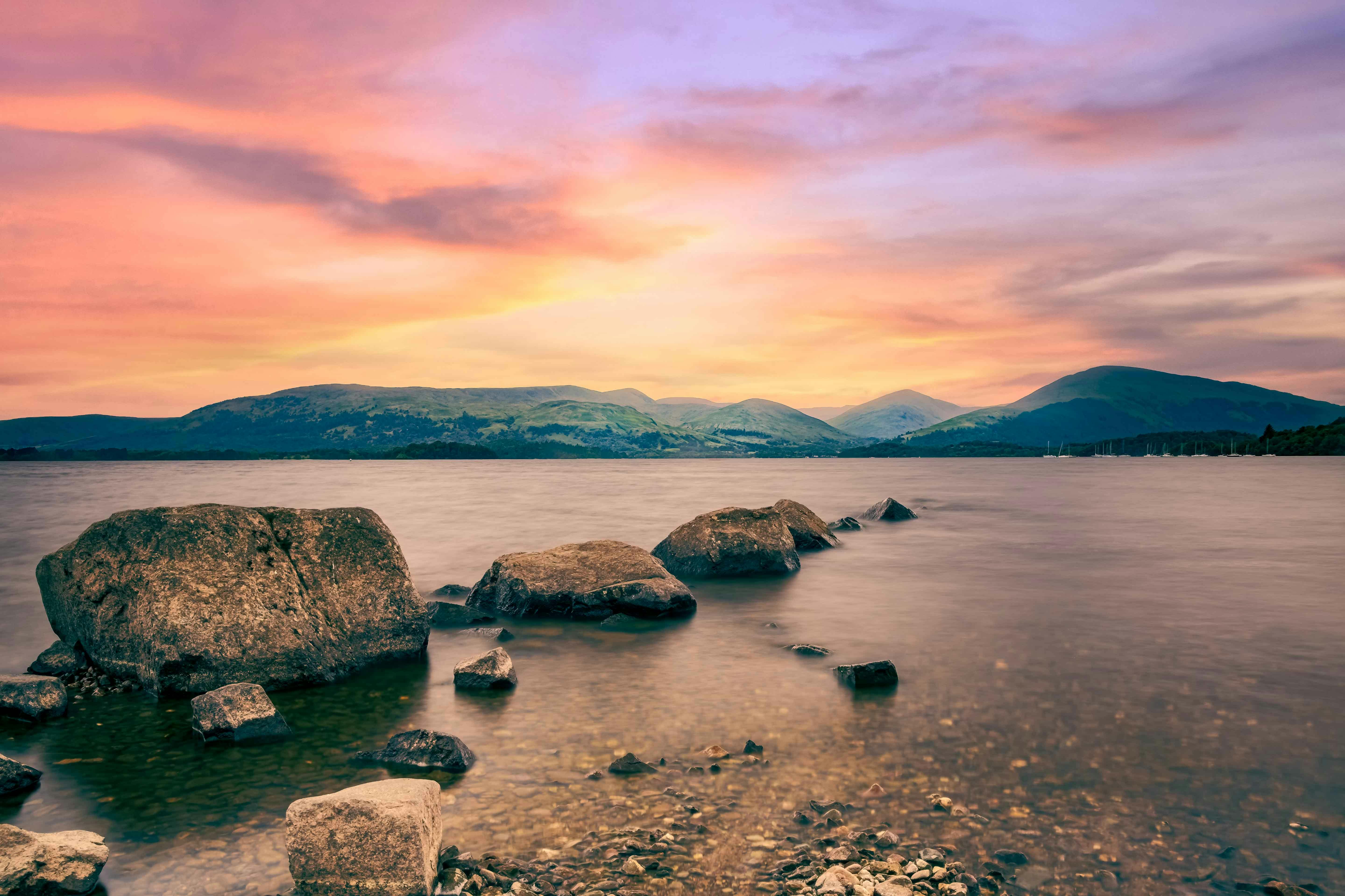 Lake District sunset